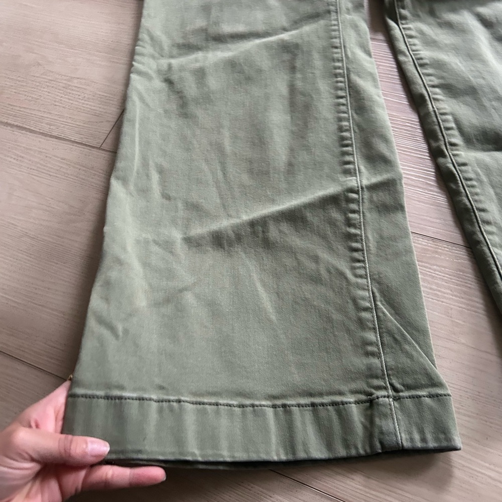 Lauren conrad Green Wide-Leg Pants size 16 - Picture 2 of 4